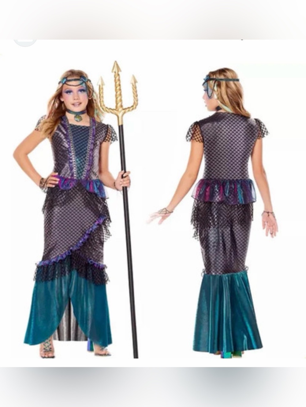 Kids Mystical Mermaid Costume Deluxe